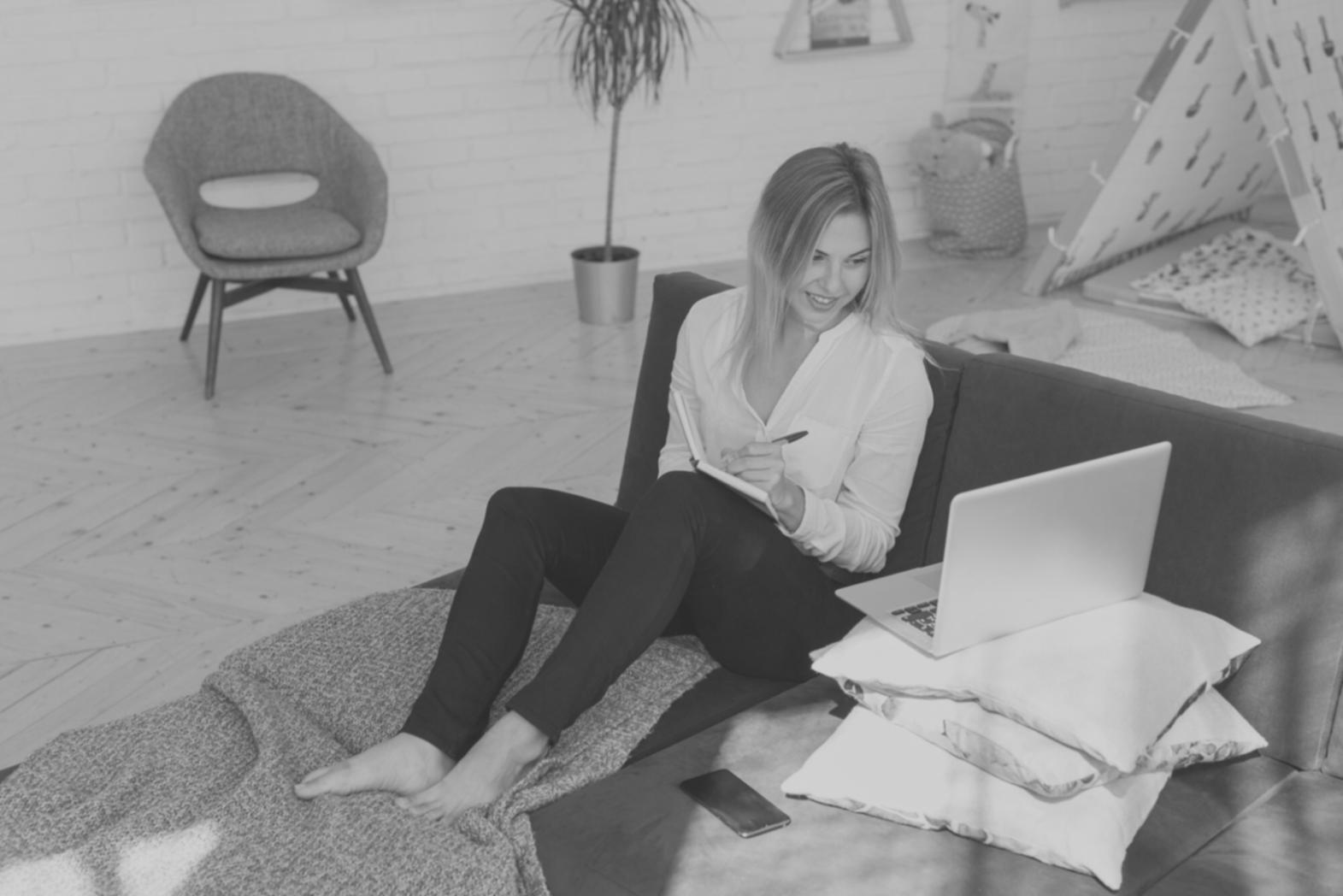 Financial ratio analysis demonstration with calculator and spreadsheets